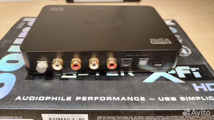 Цап DAC Creative X-Fi HD