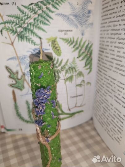 Свечи из натуральной вощины