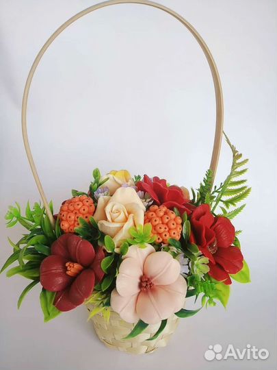 Букет из мыла на 1 Сентября