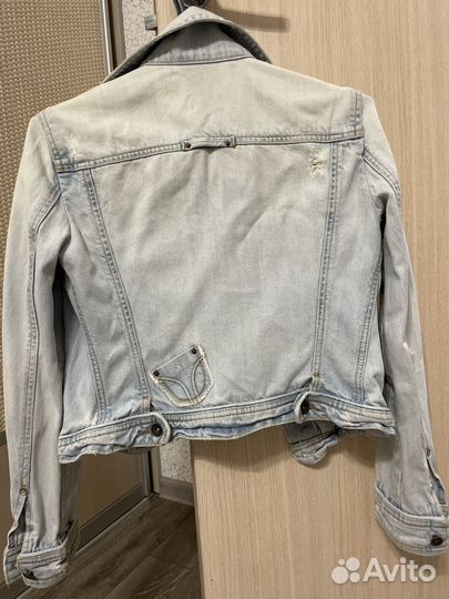 Джинсовая куртка mango