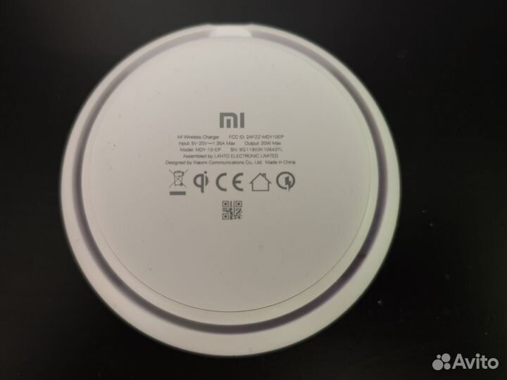 Беспроводная зарядка xiaomi 20w