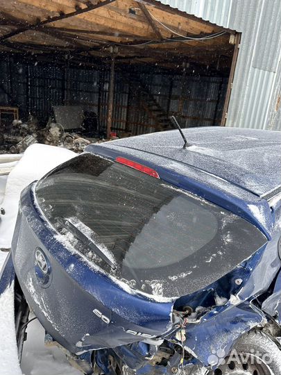 Стекло крышки багажника Hyundai Solaris 1 Хэтчбек