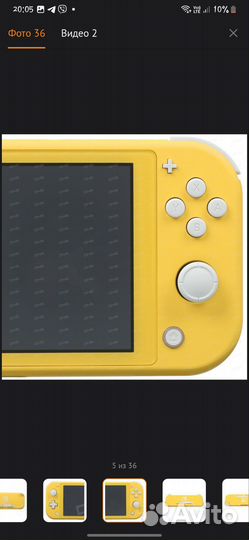 Nintendo switch lite прошитая 128гб