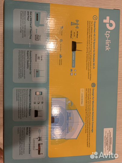 Роутер 4G tp link 300Mbs