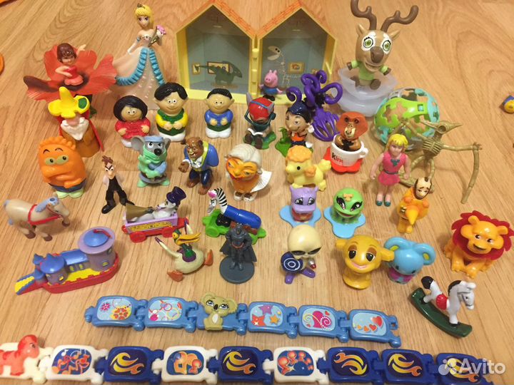 Игрушки из киндер-сюрприза