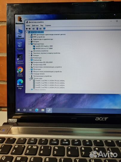 Мощный игровой ноутбук Acer