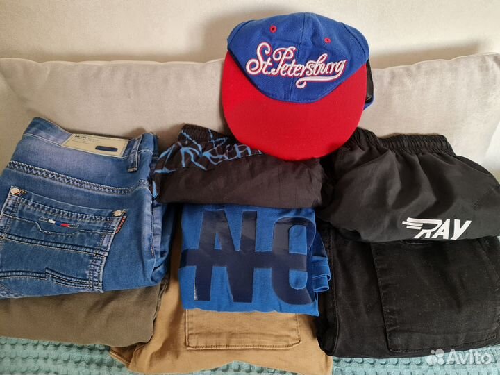 Одежда пакетом на мальчика 140 146