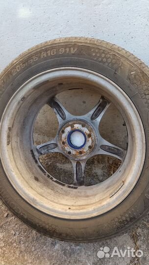 Шины диски колеса р16, 4 100