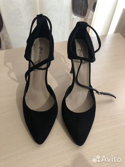 Туфли замшевые 40 размер