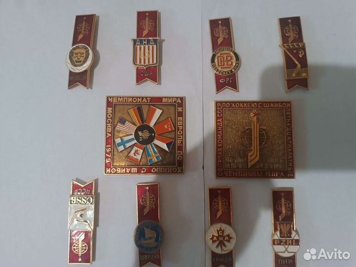 Значки и медали СССР