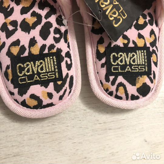 Новые тапочки домашние Roberto Cavalli 36/37/38