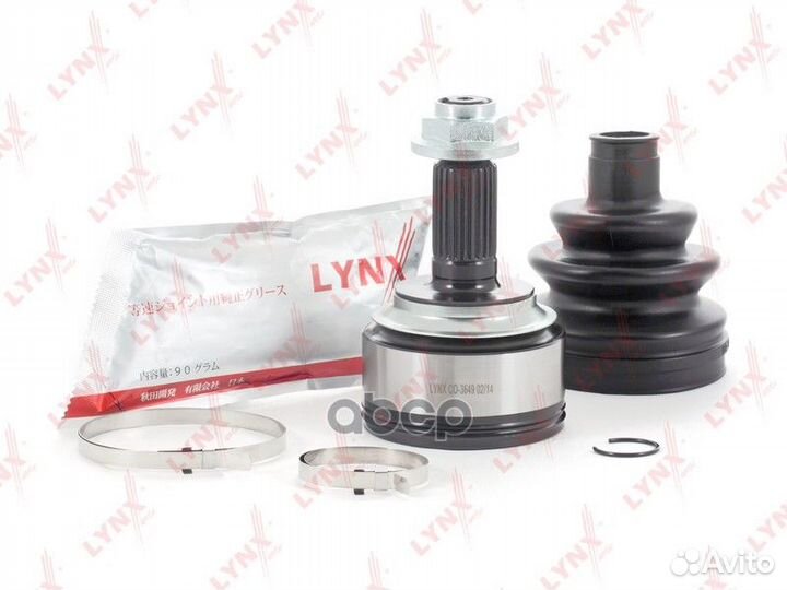 CO-3649 ШРУС lynxauto lynxco-3649 44014smge00