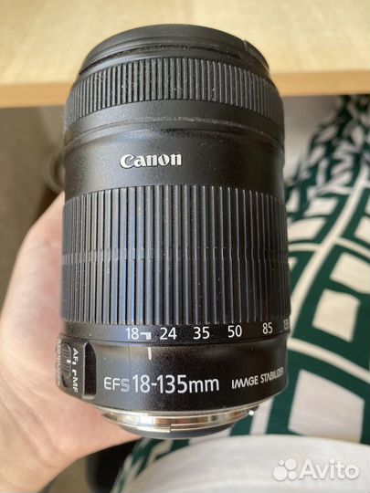 Объектив canon ef s 18 135 is