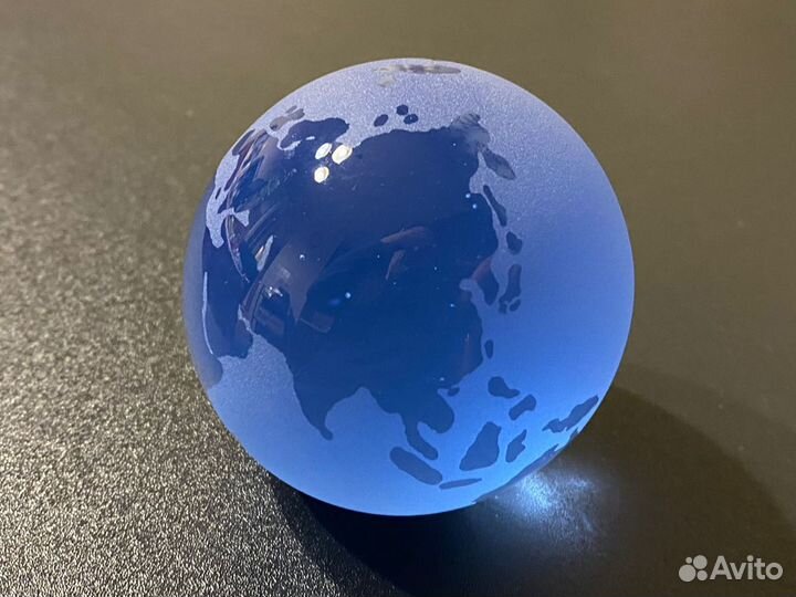 Стеклянный глобус. acer. Диаметр 6 см
