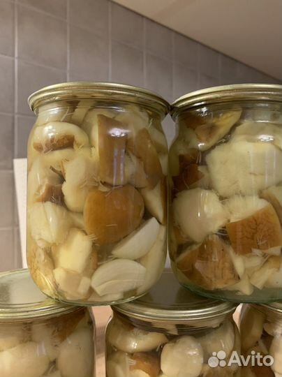 Белые грибы маринованные