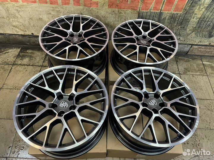 Оригинальные диски BBS Porsche Macan R20 разноширо