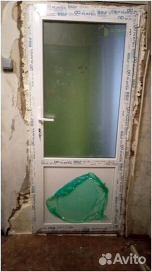 Входные пластиковые двери