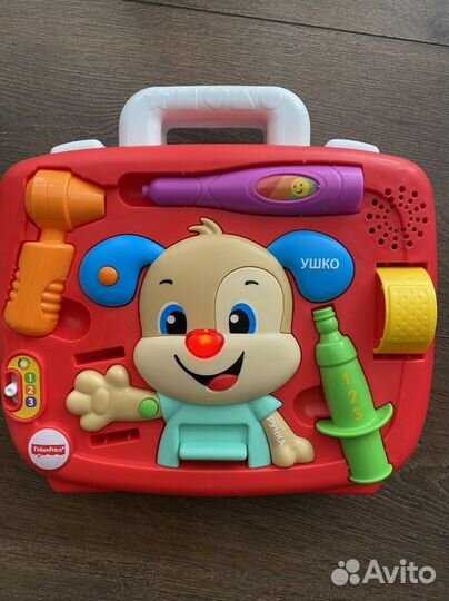 Развивающие игрушки fisher price щенок доктор
