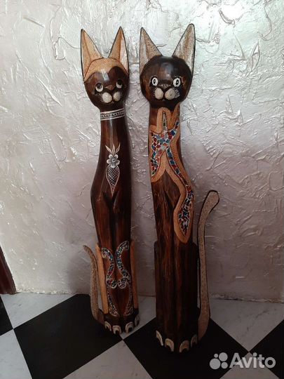 Статуэтка пара котов