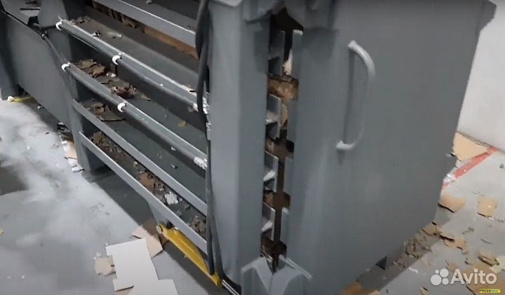 Горизонтальный пресс для макулатуры