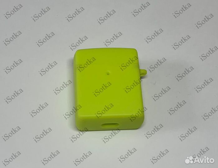 Чехол для AirPods 1/2 чемодан (зелёный)