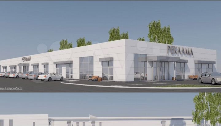 Торговая площадь на перекрестке, 69 м²