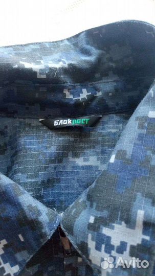 Форма Охраны синяя