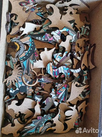 Деревянные пазлы 5+