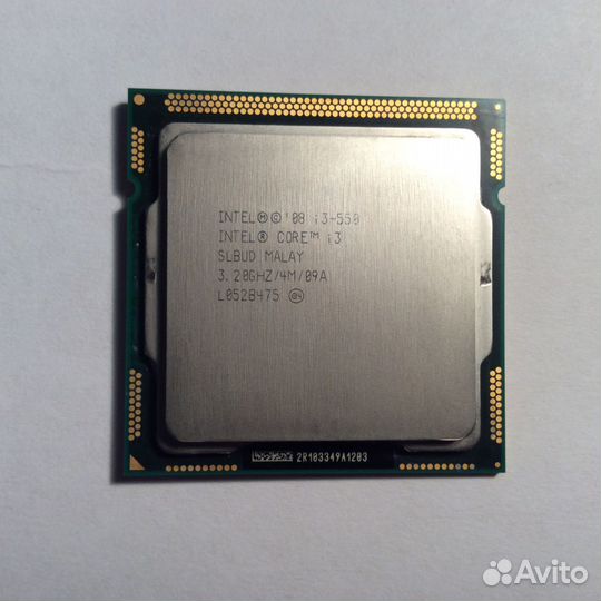 Продам процессор Intel i3 550 б/у
