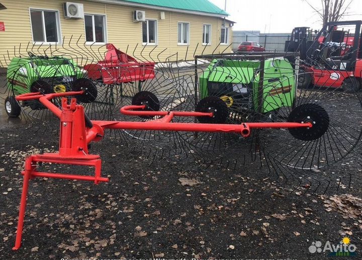 Грабли ворошилки 5 колёсные Кормилец