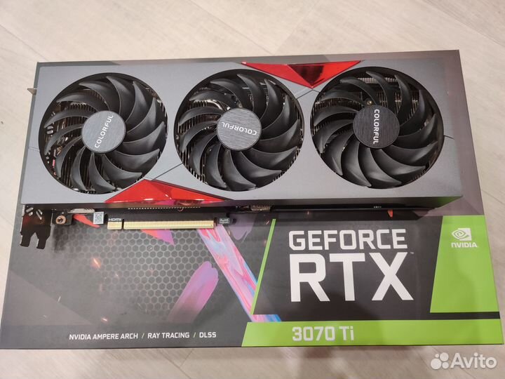 Видеокарта Colorful RTX 3070Ti