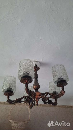 Люстра потолочная СССР