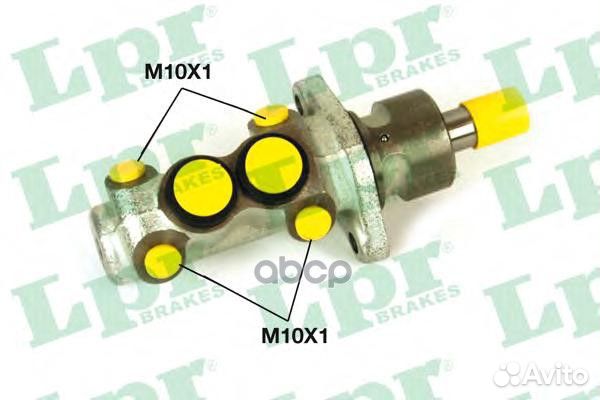 1863 Цилиндр тормозной глав. audi 80 -86 1863 Lpr