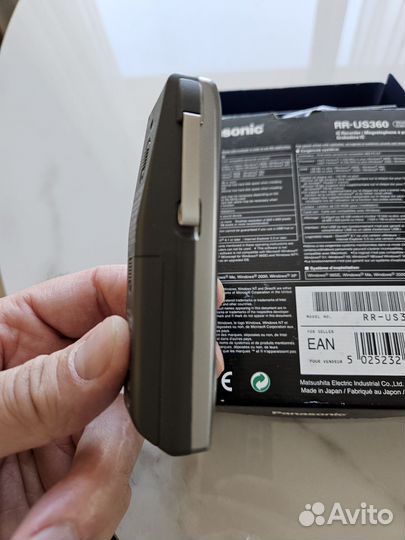 Диктофон Panasonic RR-US360 made in Japan