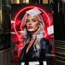 Портрет/Картина на заказ на металле, Дрезна