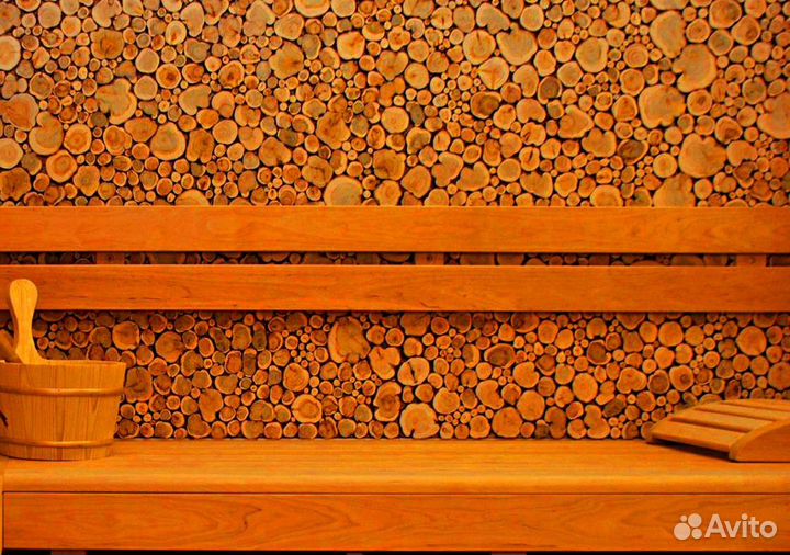 Панно из можжевельника