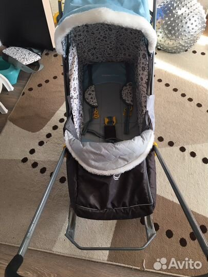 Детские санки коляска бу