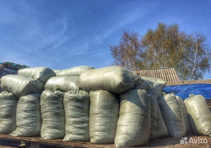 Чернозем в мешках