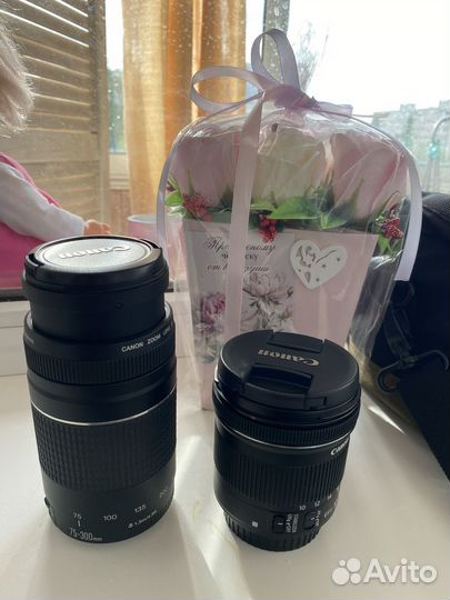 Объектив canon 75 300 mm