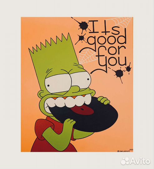 Картина акрилом на холсте 50/60