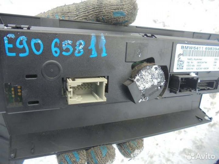 Климат-контроль Bmw 3-Series E90 N52B25A 2006/8