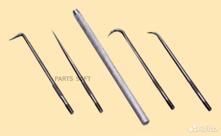 Набор мини крючков для извлечения внутр сальников и упл.колец 5пр. force 905G6