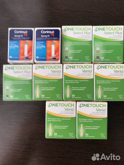 Тест полоски Countur TS Onetouch Verio Select Plus