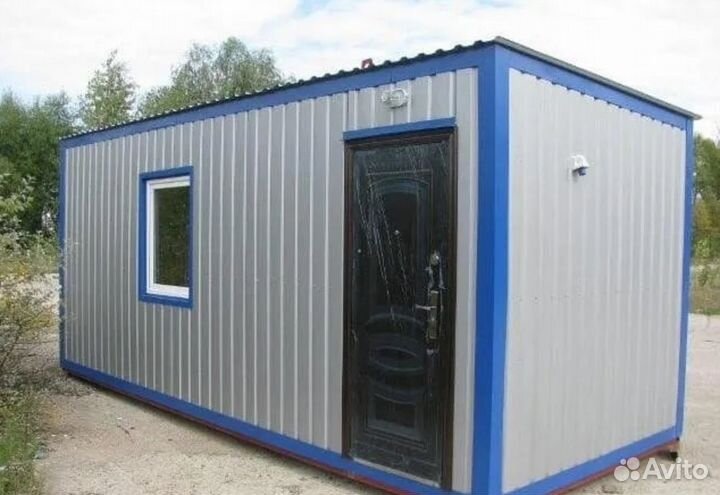 Бытовка-распашонка сделанная из сэндвич-панелей