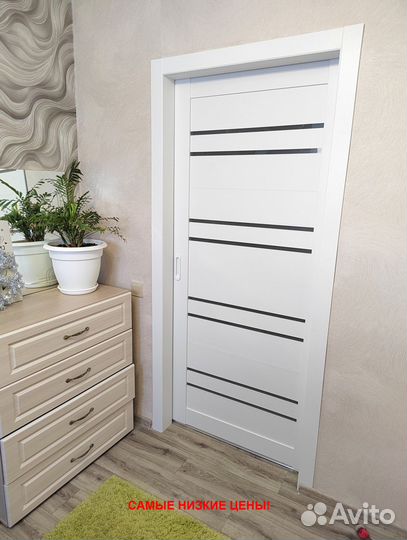 Качественная дверь межкомнатная эко с бесплатной д