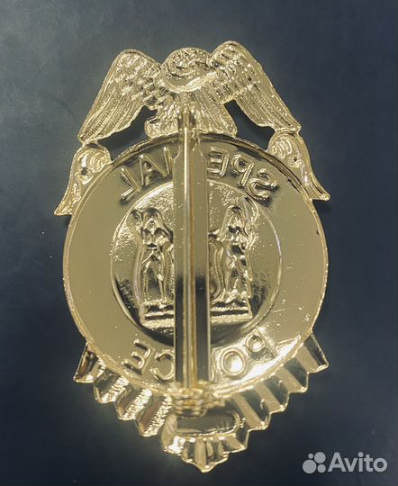 Нагрудный знак special police, США