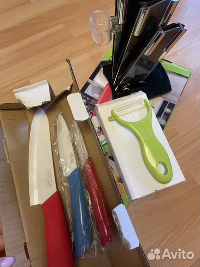 Новый набор керамических ножей