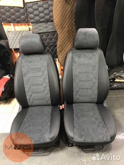 Авточехлы для Шкода Рапид с установкой