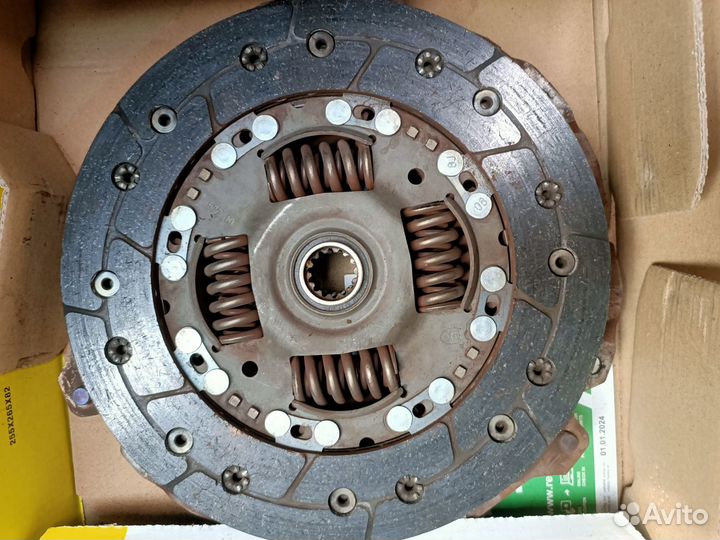 Сцепление: диск и корзина