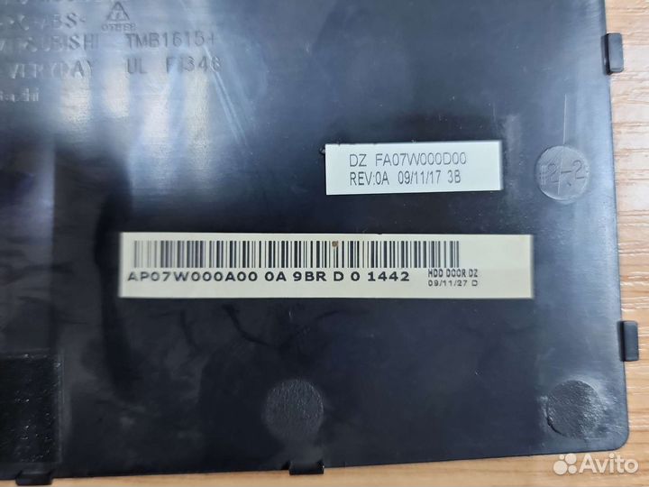 Lenovo G555 G550 B550 Сервисная крышка HDD